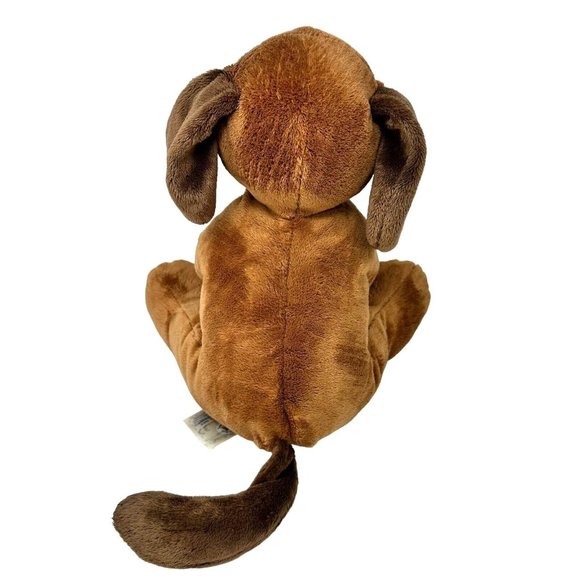 Build A Bear Puppy Dog Plush Velvet Hugs Brown Tan Soft Stuffed Animal Toy 12" - Picture 4 of 12